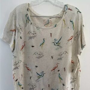 BRAND NEW with Tags Lucky Brand Womens birds shirt Large
Hard to find!!